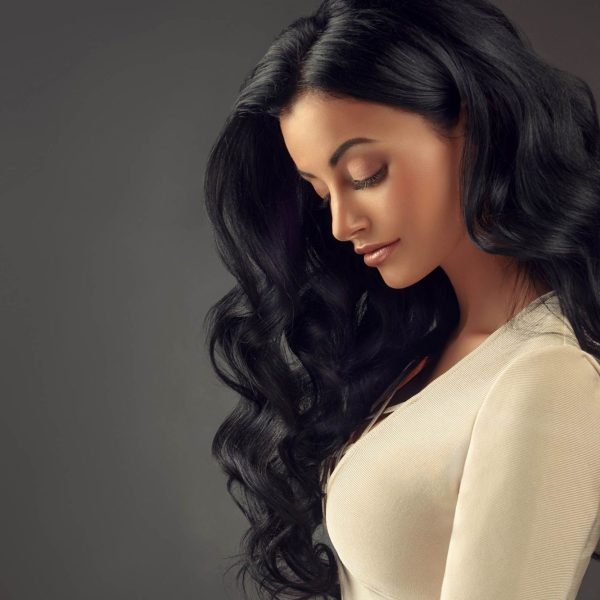 Importance of hair for women — long, healthy, beautiful black hair symbolizing feminine energy, intuition, and divine connection. | The Sublime Woman