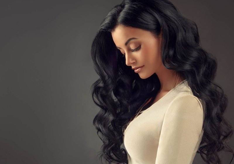 Importance of hair for women — long, healthy, beautiful black hair symbolizing feminine energy, intuition, and divine connection. | The Sublime Woman