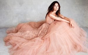 Woman in long beautiful dress in a beautiful room skirt feminine | The Sublime Woman