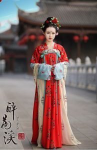 Chinese Woman in dress