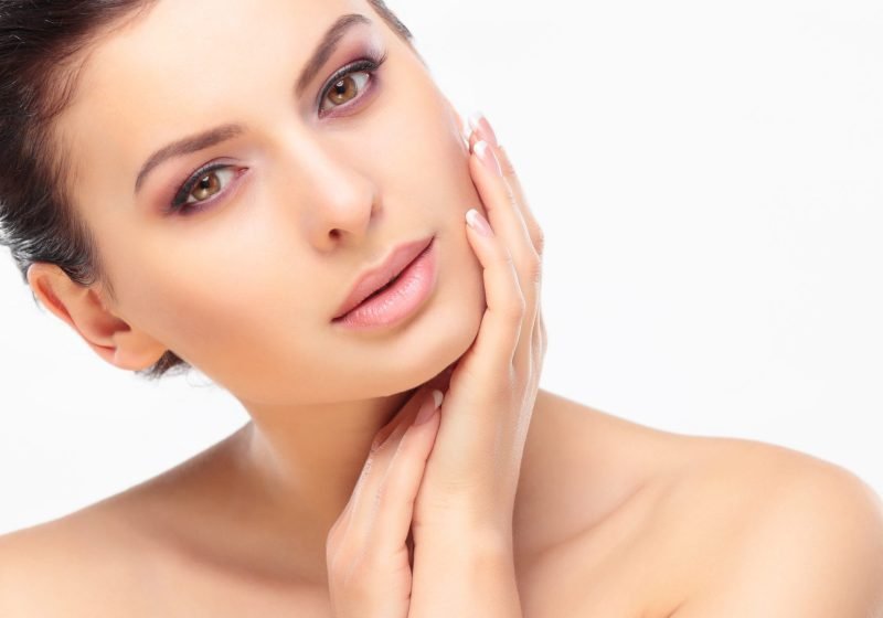 Simple Steps To Femininity, Beautiful Girl Touching Her Face. Perfect Skin. | The Sublime Woman