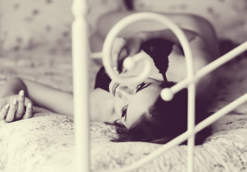 Sleep of a Queen beautiful woman in bed | The Sublime Woman