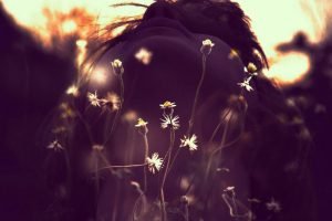 Moon Time Part 2 menstruation secrets young woman and flowers | The Sublime Woman