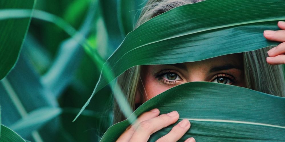 The Art of Slowing Down beautiful woman in the leaves | The Sublime Woman