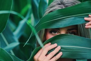 The Art of Slowing Down beautiful woman in the leaves | The Sublime Woman