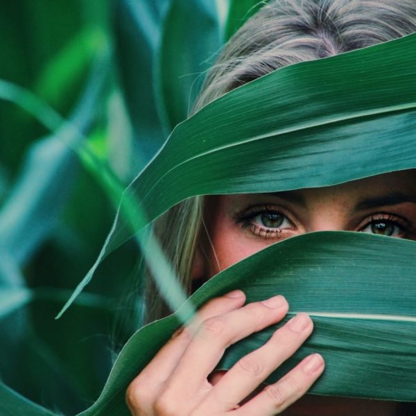 The Art of Slowing Down beautiful woman in the leaves | The Sublime Woman