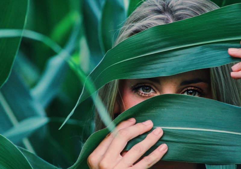 The Art of Slowing Down beautiful woman in the leaves | The Sublime Woman