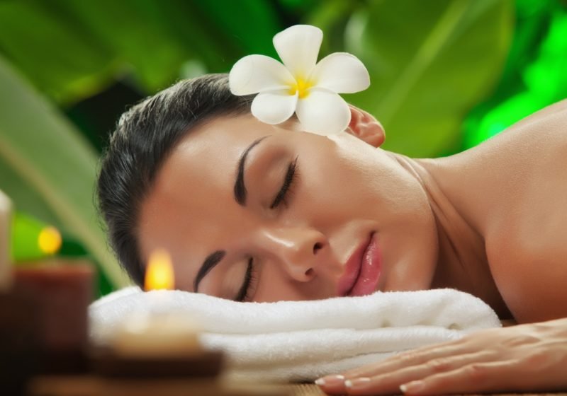 Practical Beauty Magic, beautiful woman laying in spa, feminine woman, beauty rituals | The Sublime Woman