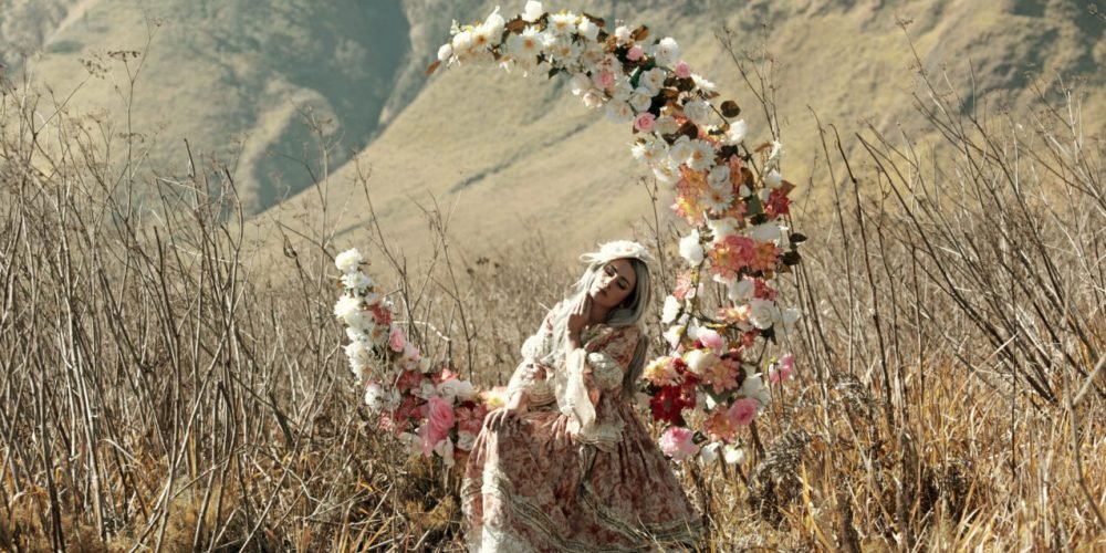 Being a Woman feminine qualities beautiful woman with flowers | The Sublime Woman