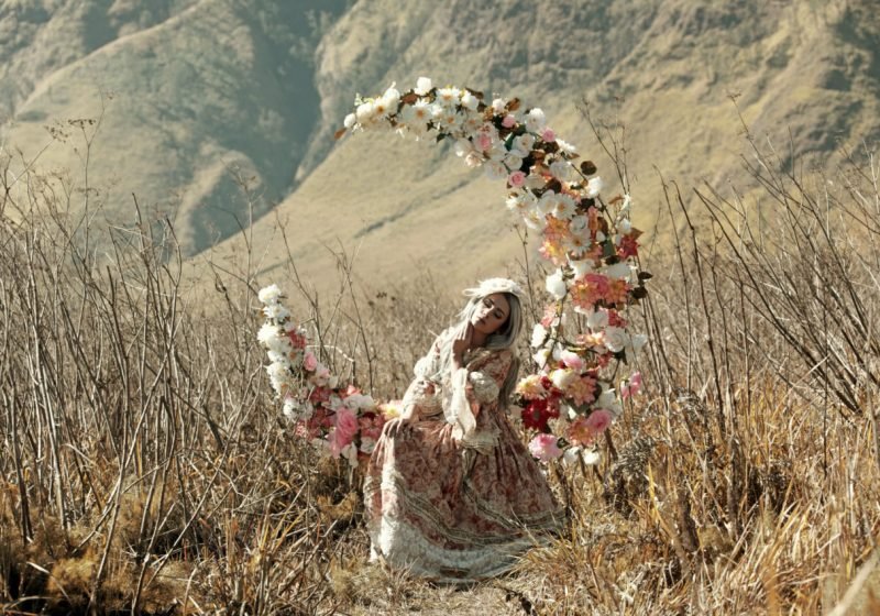 Being a Woman feminine qualities beautiful woman with flowers | The Sublime Woman