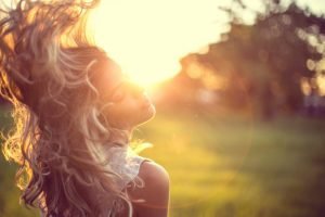 Woman as a Muse beautiful woman with long blonde hair | The Sublime Woman