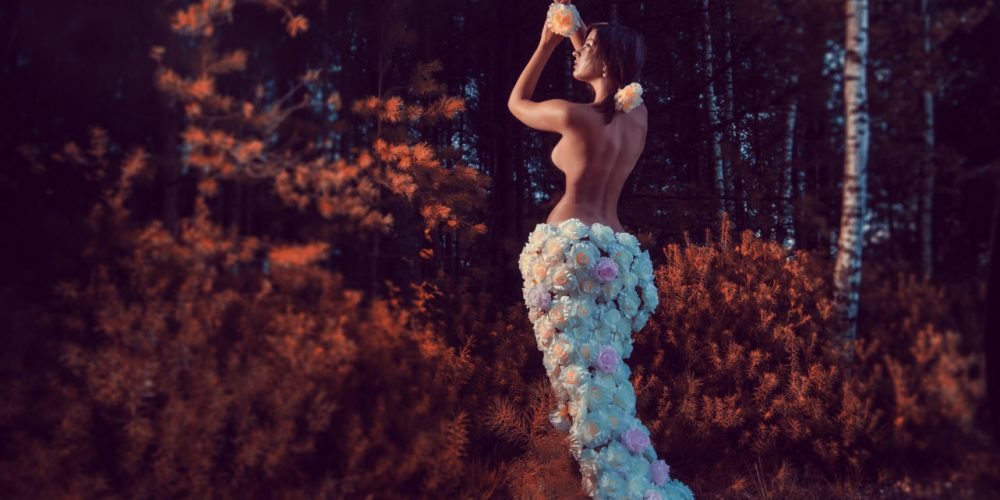 Is Yoga For Women Eye-Opening Comparison beautiful woman with floral skirt | The Sublime Woman