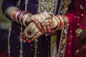Jewelry: Sacral Meaning of Fingers and rings beautiful Indian bride with adorned hands and fingers | The Sublime Woman
