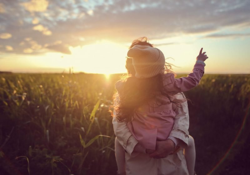 Mother is Our Mirror connection of mother and daughter on a spiritual level mother holding baby | The Sublime Woman