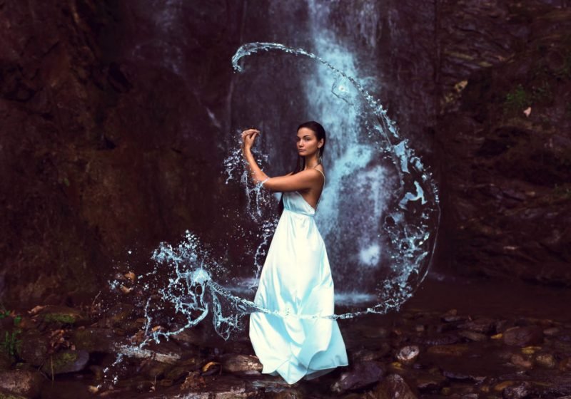 One True Woman's Task beautiful woman by the water element in white dress | The Sublime Woman