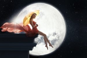 Lunar Path Of a Woman, Moon Path For a Woman, Moon Energy and Woman, The Sublime Woman