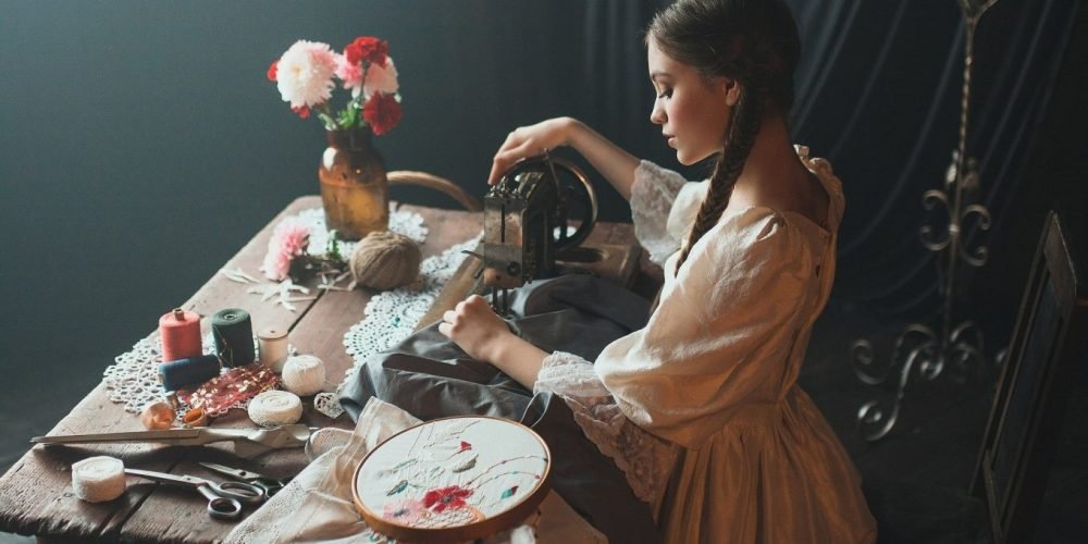 Needlework For Woman's Health, Health Benefits of Needlework, Handiwork For Woman's Health, Woman's Knittng, Woman's Sewing, The Sublime Woman
